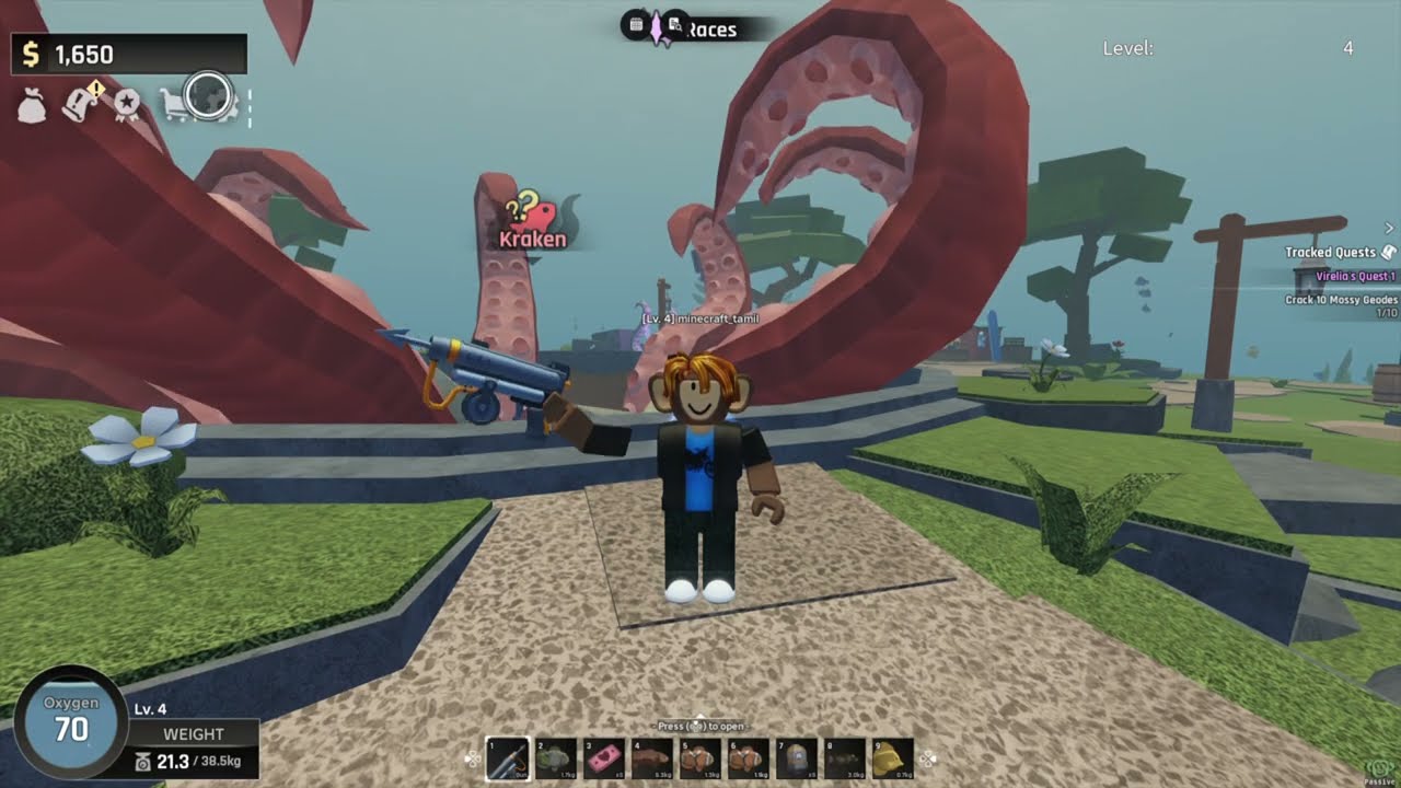 playing roblox abyss part2
