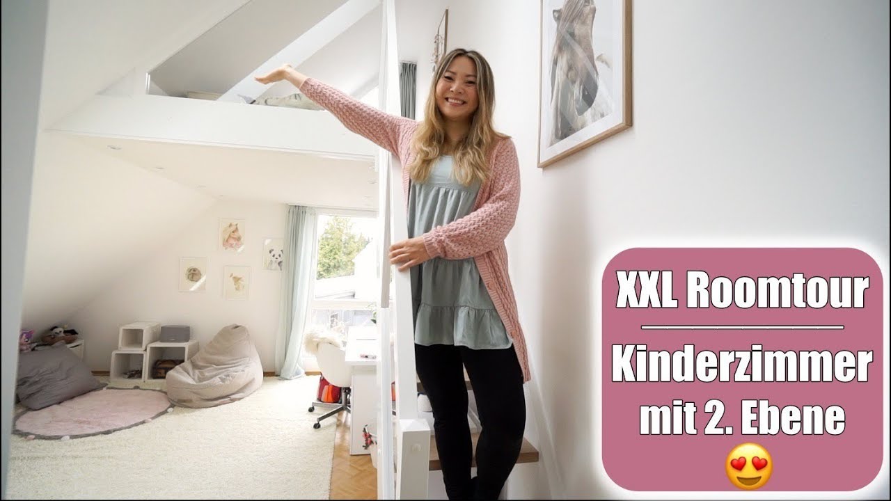 XXL Kinderzimmer Roomtour mit Hochebene 😍Vorher - Nachher | Pferde Mädchen Traum | Mamiseelen