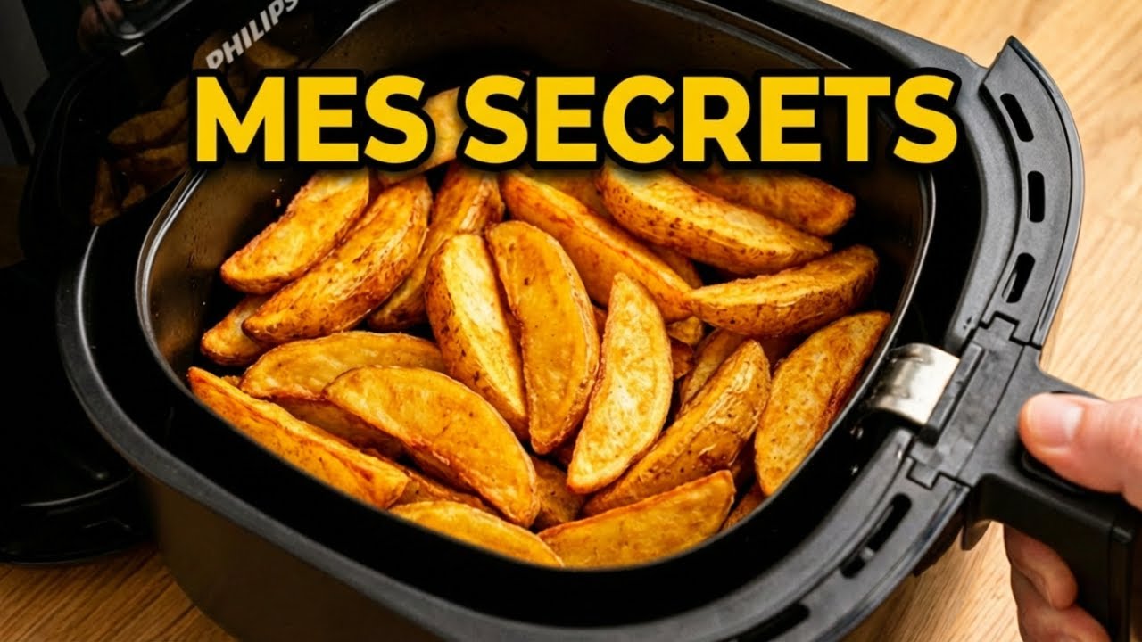 L’erreur qui empêche les potato wedges de croustiller à l’Airfryer
