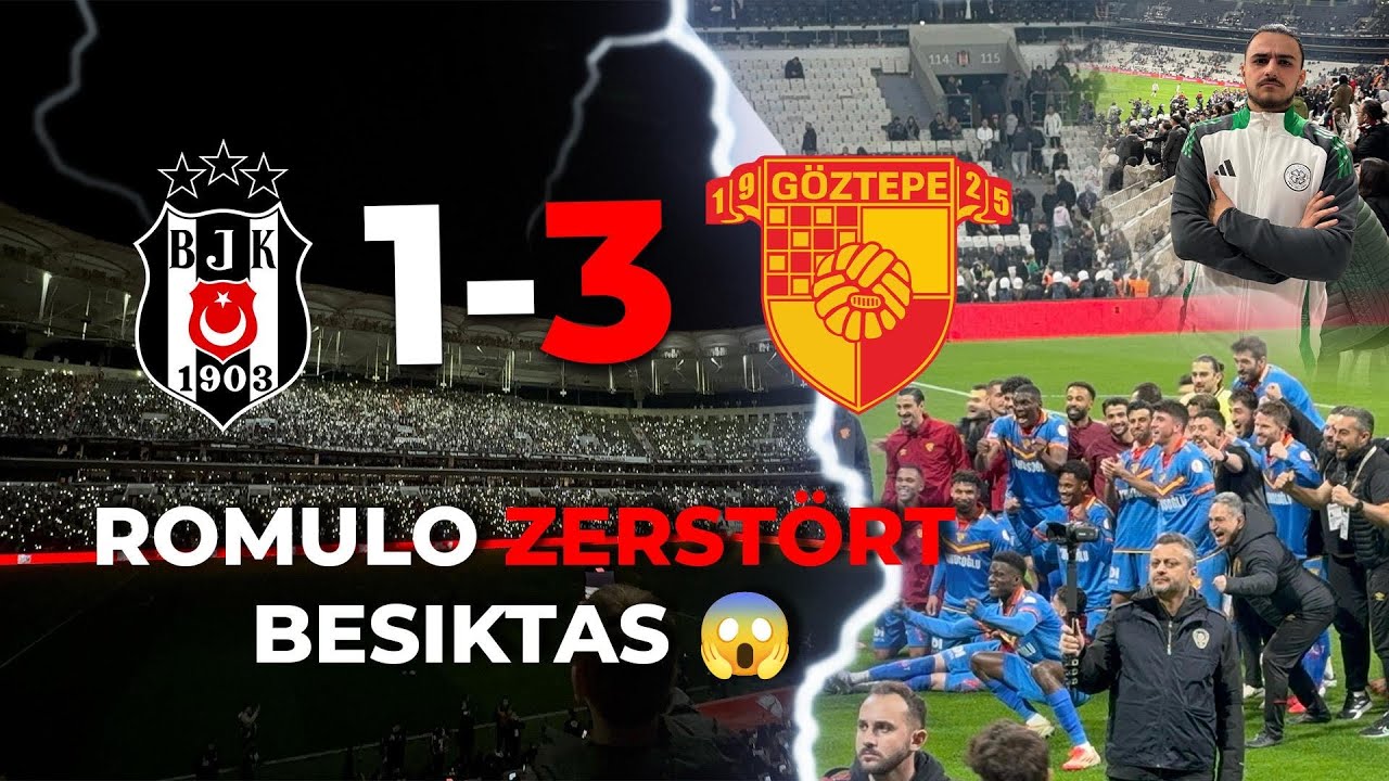 ROMULO ZERSTÖRT BESIKTAS MIT HATTRICK ☠️ KUPA’DA GÖZTEPE ŞOKU😱 BJK vs GÖZ | ZTKupası ÇEYREK FİNAL