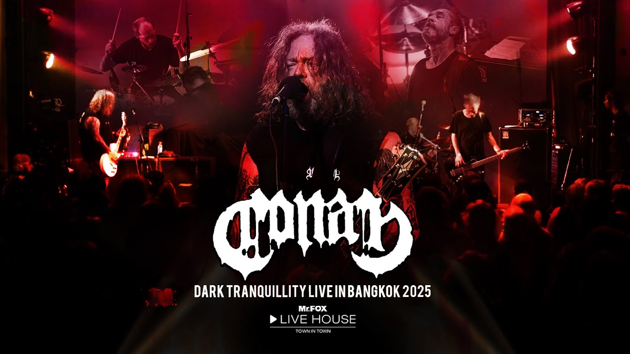 Conan - Dark Tranquillity Live in Bangkok 2025 @Mr.FOX Live House