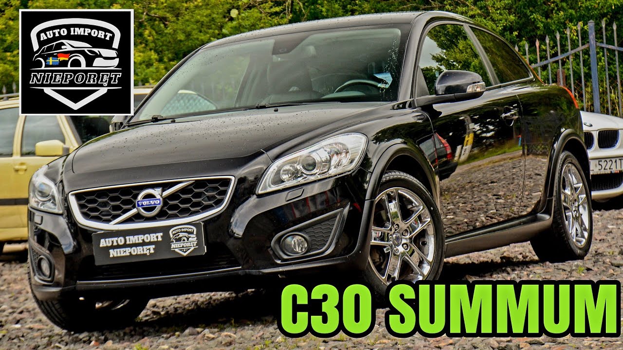 VOLVO C30 LIFT ✅️ 2010 ✅️ SUMMUM ✅️ 1.6 HDI ✅️ 110KM ✅️ Import Szwecja 🇸🇪