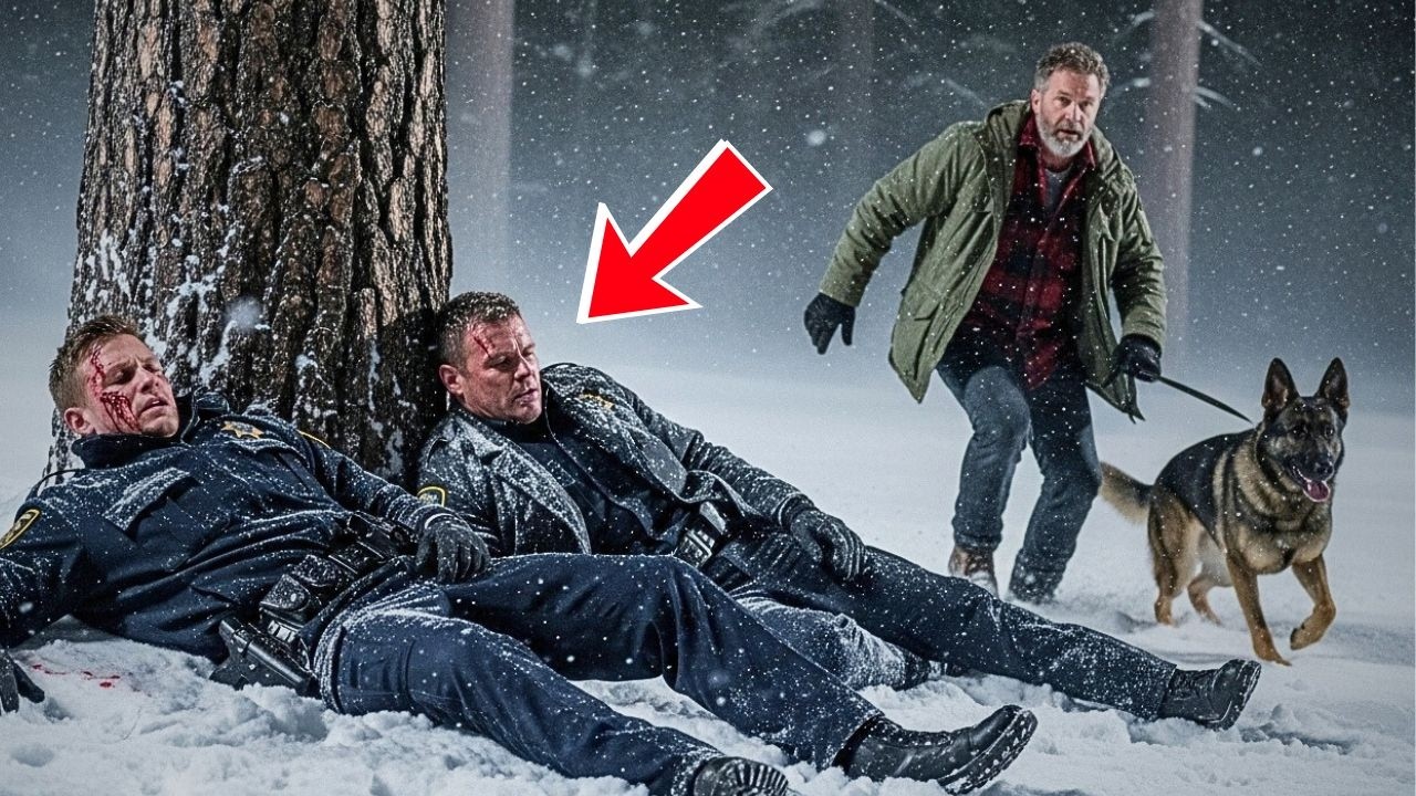 Veteran and His Dog Found Two Injured Officers in the Snows — What He Did Next Shook the Entire Town