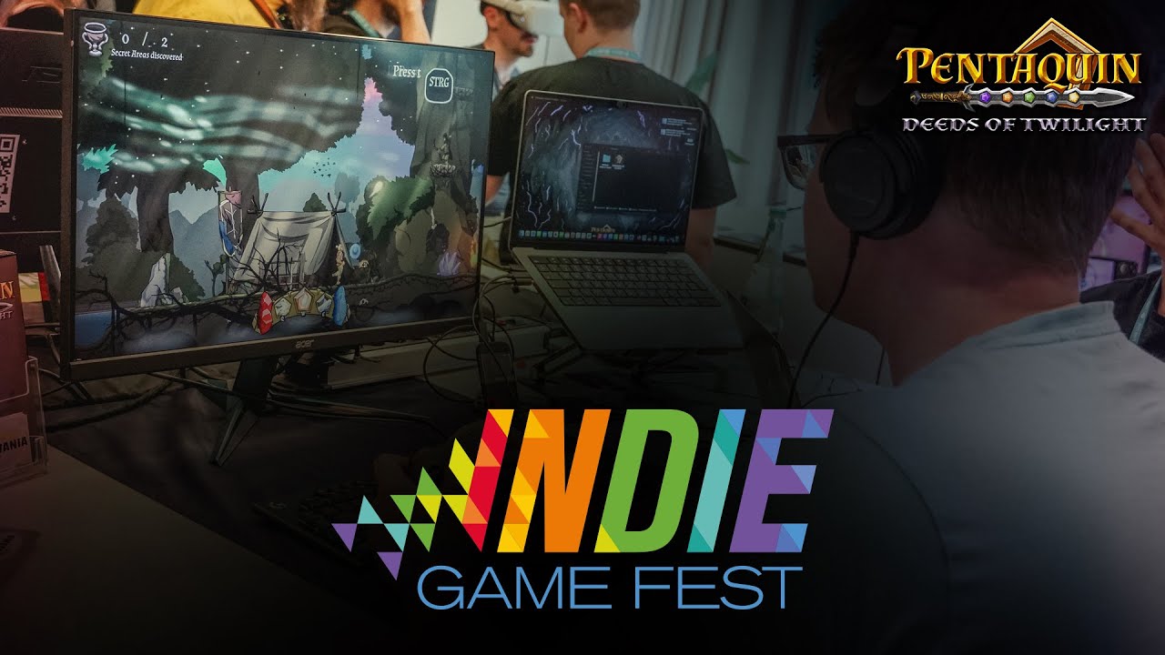 The Pentaquin Team @ IndieGameFest Cologne 2023