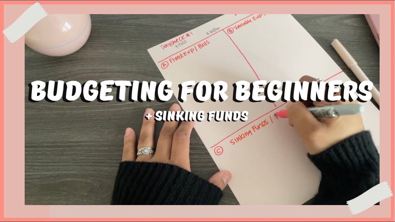 Budgeting Method for Beginners/ Sinking Funds | Low Income | SimpleShopz