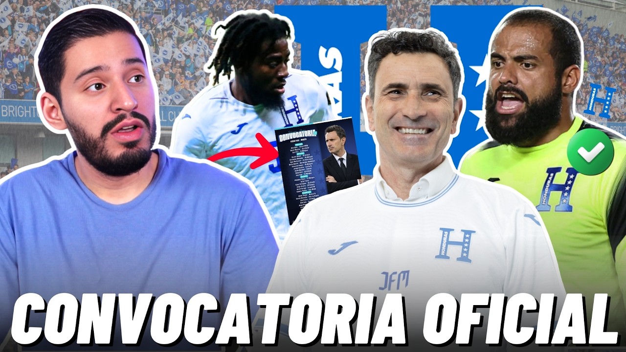 🔴BOMBAZO: ESTOS SON LOS CONVOCADOS DEL NUEVO TÉCNICO DE HONDURAS PARA AMISTOSO ANTE PERÚ😱