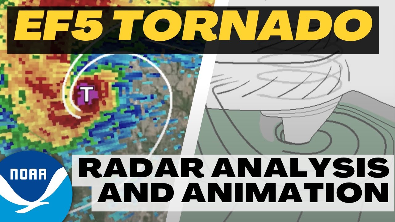 Violent Tornado Animation of an EF5 Supercell (Science and Meteorology Audience Version)