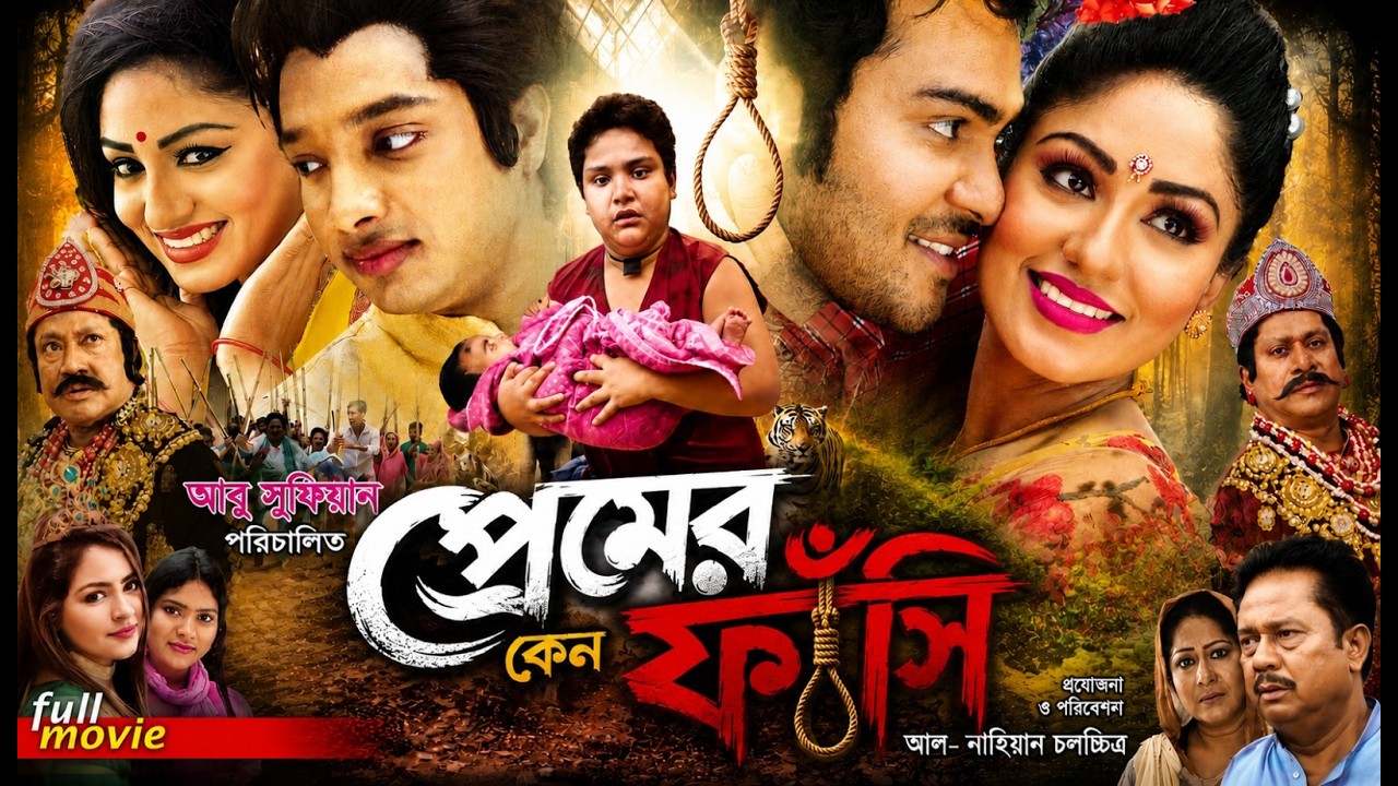 Premer Keno Fasi |প্রেমের কেন ফাঁসি | Full Bengali Movie| Raka | Saif Khan | Uzzal | Shahinsha