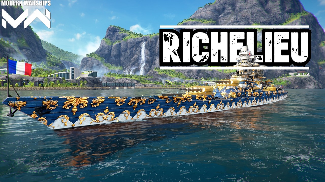 FS Richelieu | Ranked MODE SLBM Itu Tidak HALAL!!! | Modern Warships