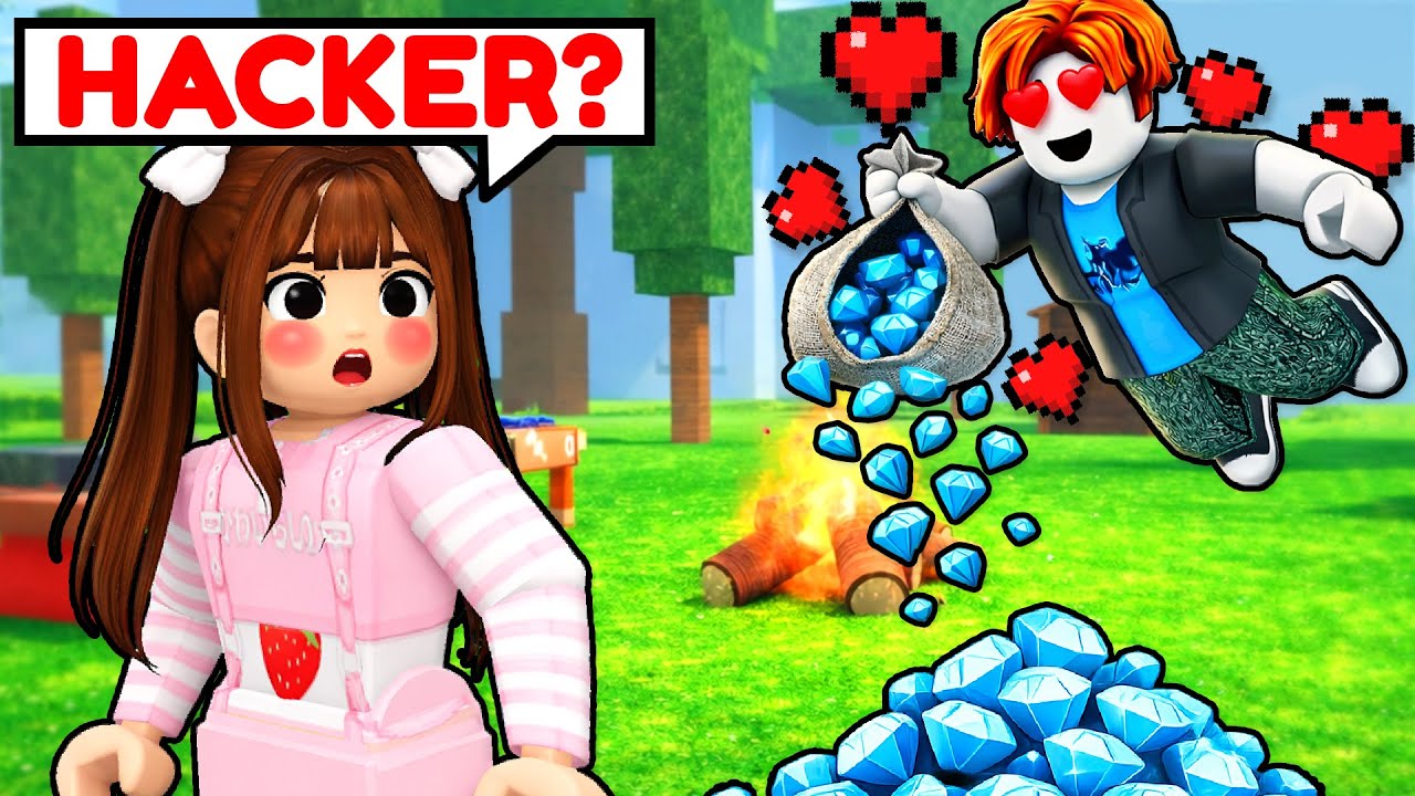 CONQUISTÉ a un HACKER en 99 NOCHES en el BOSQUE de ROBLOX!