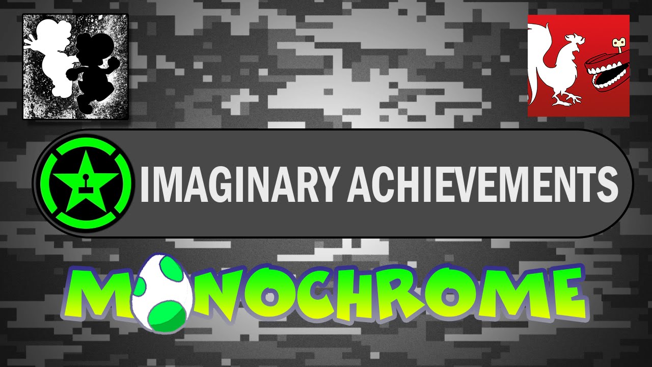 Imaginary Achievements - Monochrome | Rooster Teeth