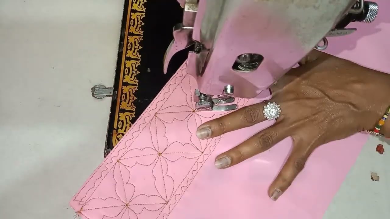 मोहरी का डिजाइन आसान भी और सुंदर भी#viralvideo#newvideo#ponchadesign#trending 🔥🔥poncha design#unique