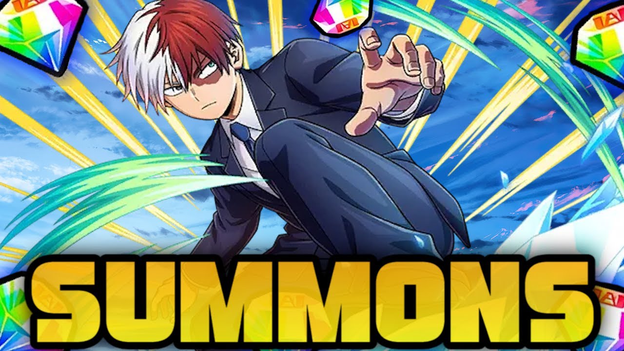 TOKOZA STOLE MY LUCK!!! CELEBRATION TODOROKI SUMMONS! | My Hero Ultra Impact