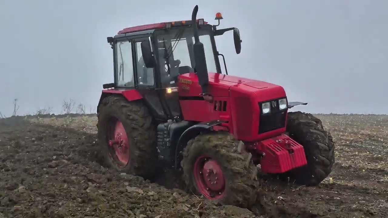 Stunning plowing moments with belarus 1221 Tractor.