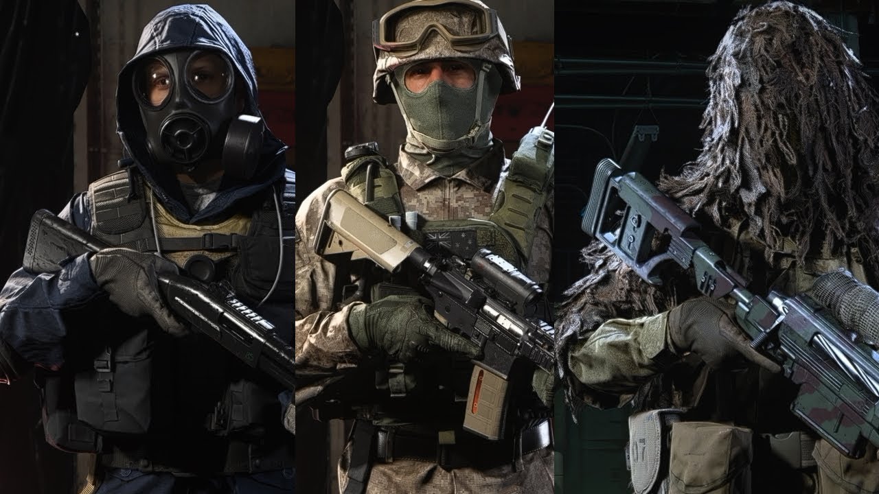 COD : MW - Все Издание боевого пропуска Оператор Костюм