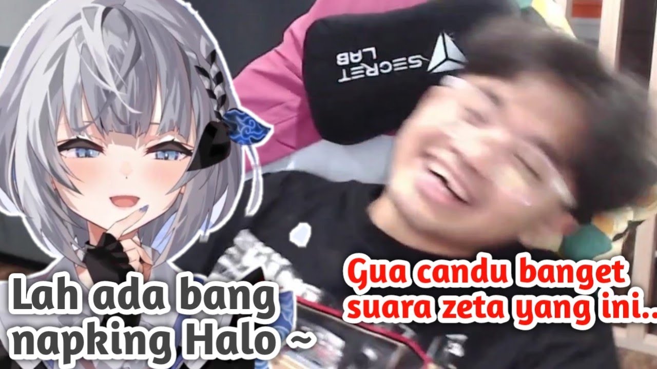 Momen bang AL nonton replay zeta waktu dia di sapa, untuk di jadiin suara donate..
