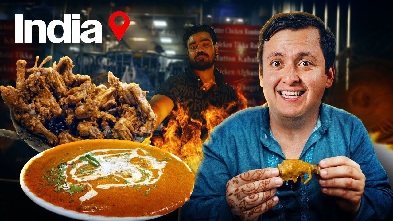 Comida callejera en la INDIA🇮🇳🕌🥘