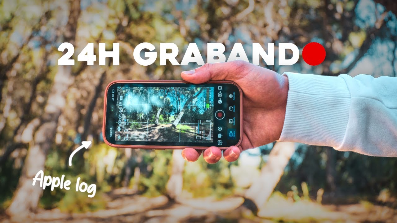 24h Grabando con el iPhone 17 Pro (Apple Log 2)