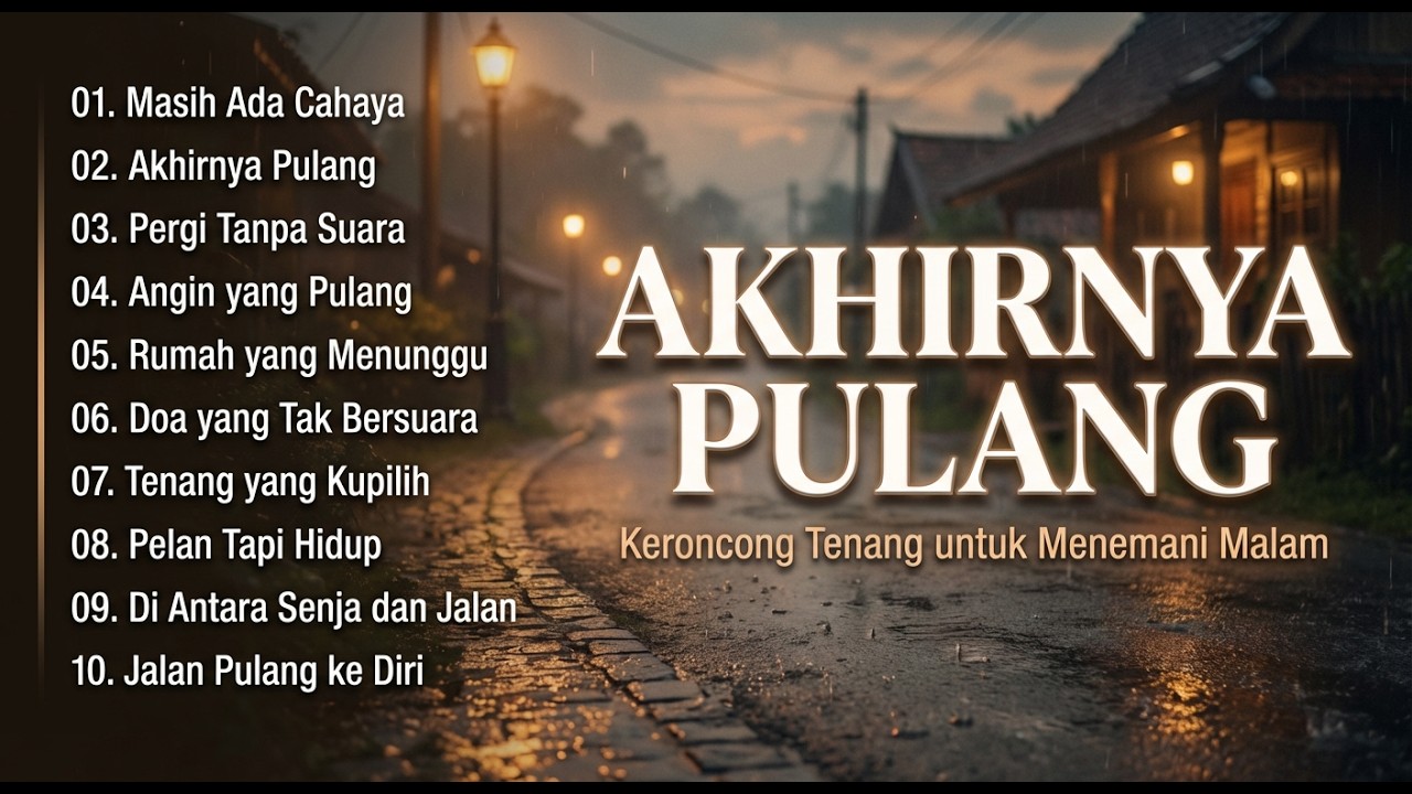 Musik Chill Keroncong Jawa Kontemporer | Relaksasi, Traveling, dan Storytelling Visual