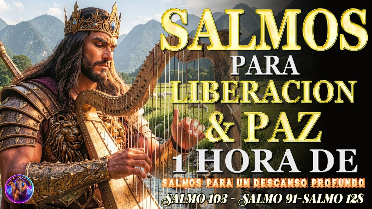 SALMOS QUE TOCAN LO MÁS PROFUNDO DE TU ALMA / Sentirás la Presencia de Dios #salmos #músicahebrea