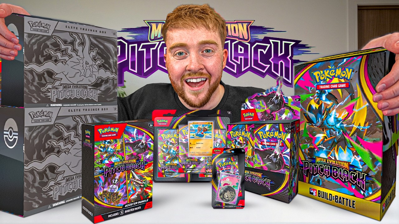 Я открыл ВСЕ товары из набора Pitch Black!