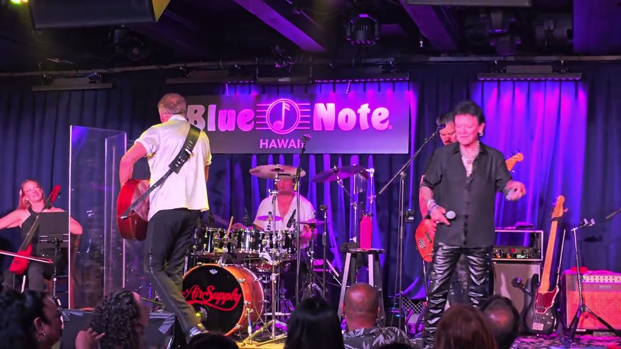 Aloha Air Supply 2025 at Blu Note Hawaii - Lost in love
