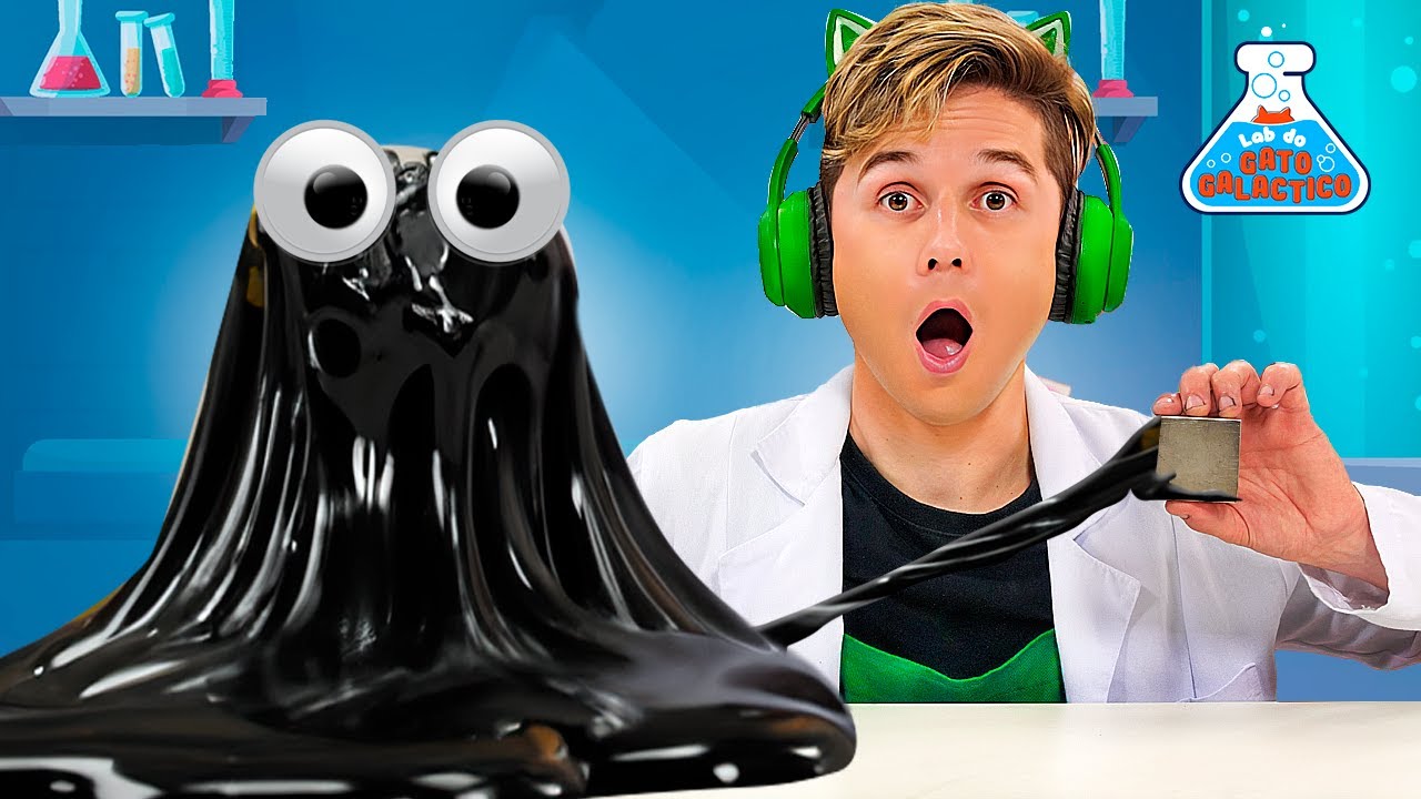 A Magia do MAGNETISMO 🧲- Lab do Gato Galactico E04