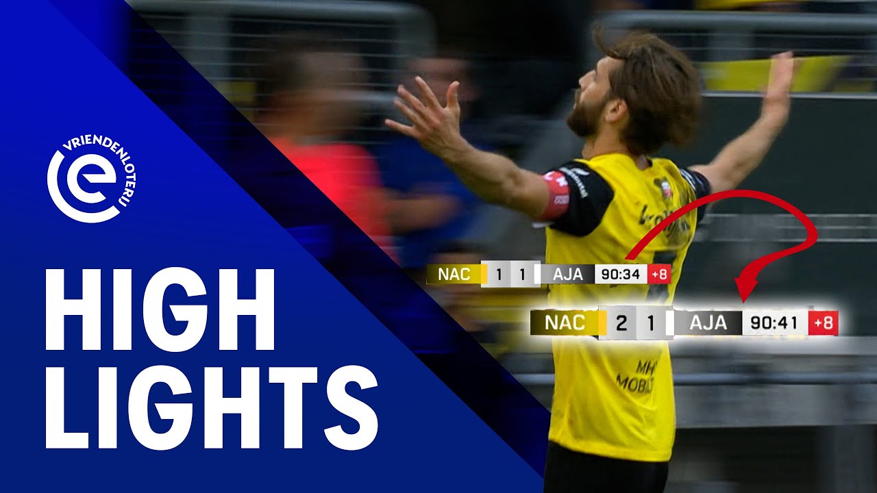 FENOMENALE COMEBACK IN HET RAT VERLEGH STADION! 🥵 | NAC - Ajax (18-08-2024) | Highlights