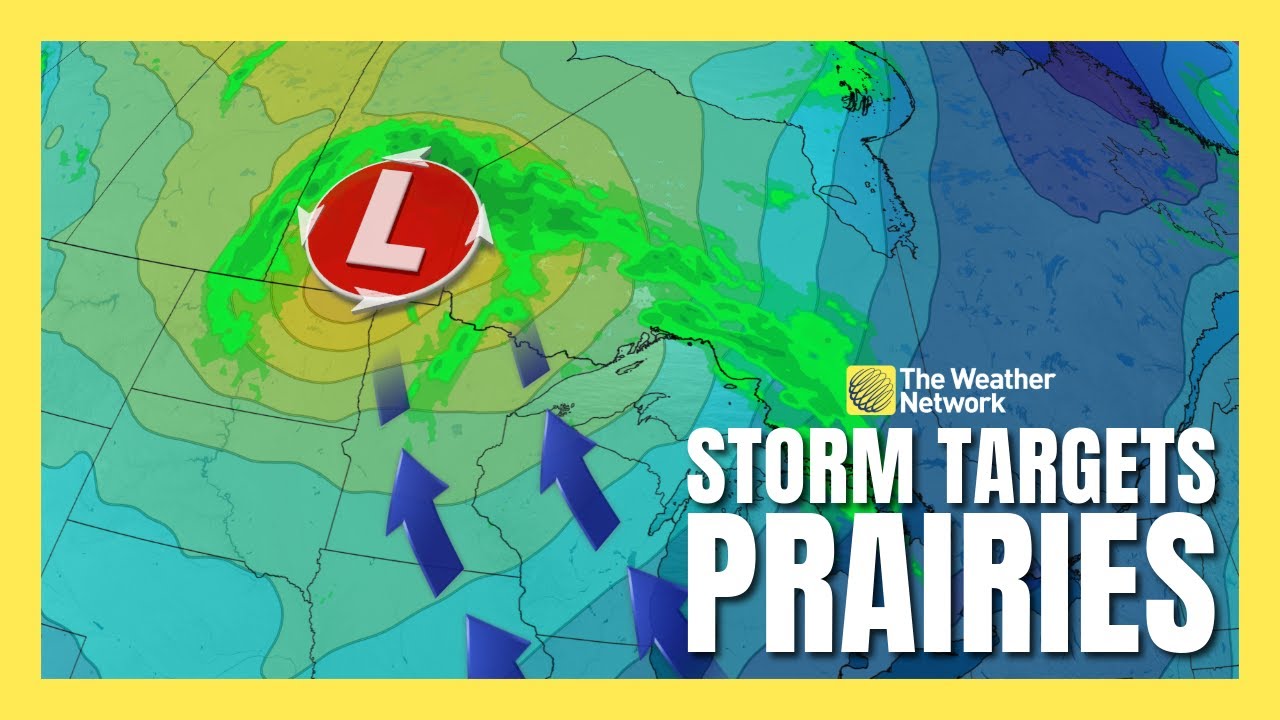 Messy Colorado Low Brings Heavy Rain and Strong Winds to Manitoba | #forecast