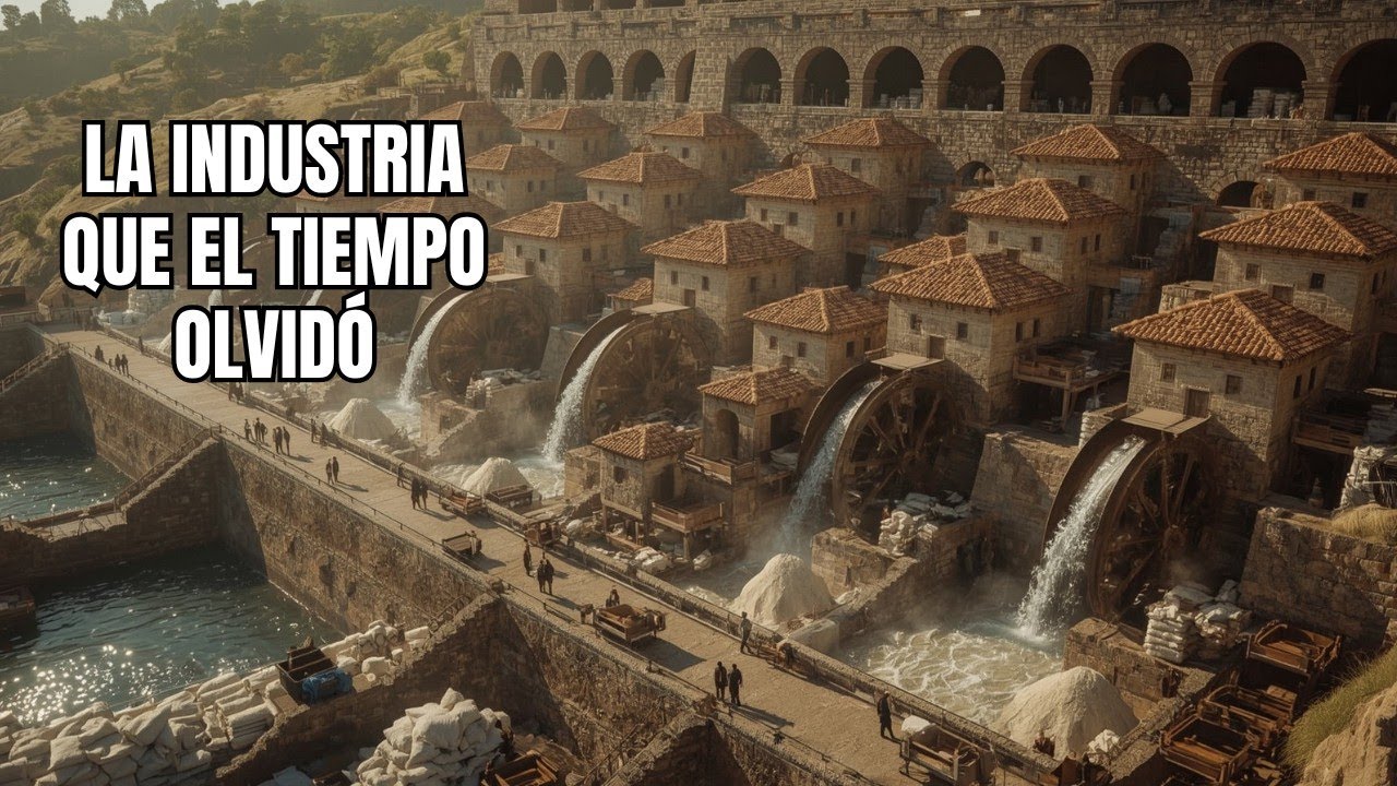 El Ingenio Romano que Creó la Primera Fábrica del Mundo (Hace 2000 Años)