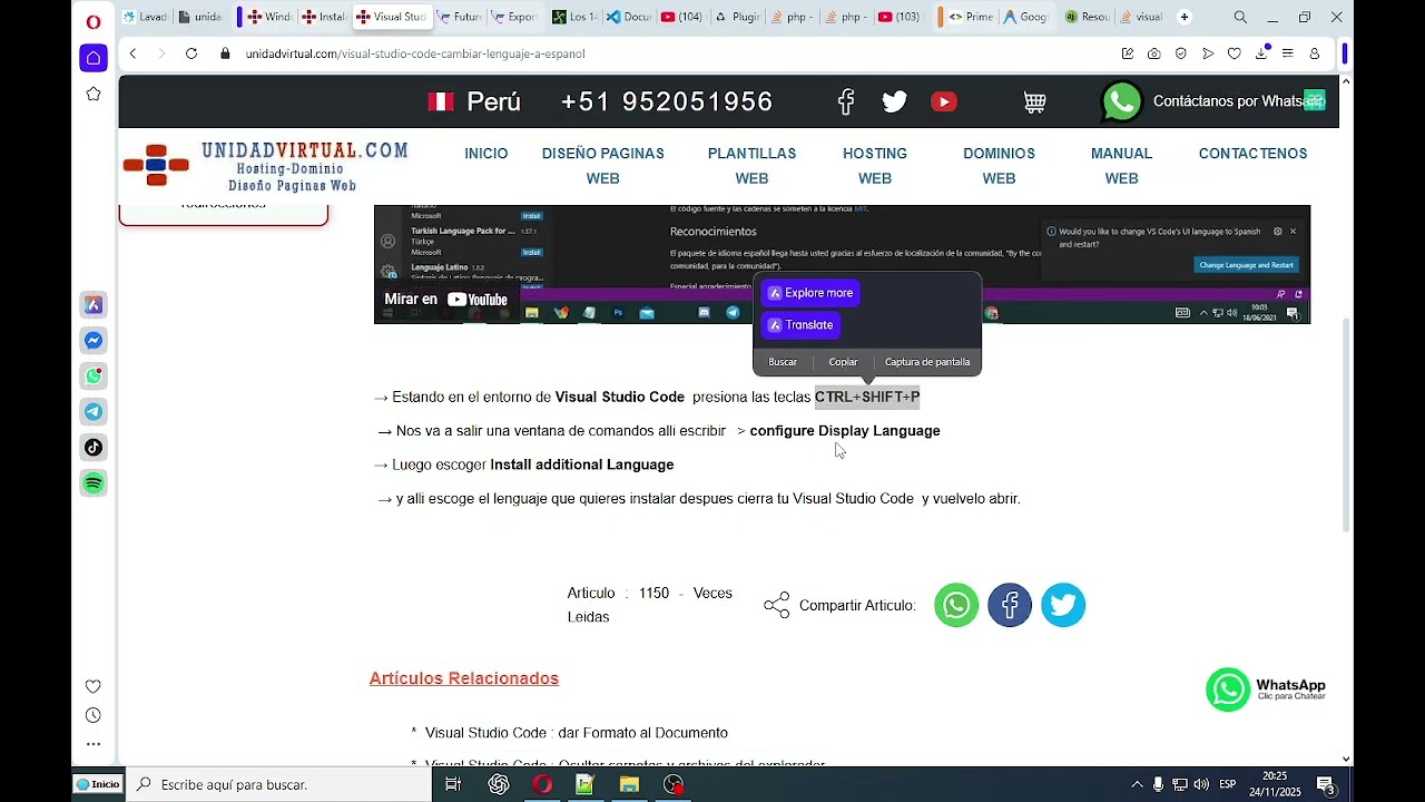 Google Antigravity  Cambiar lenguaje a espa&ntilde;ol