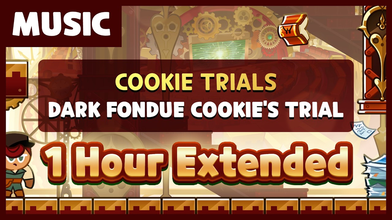 🎧 CookieRun OST | Dark Fondue Cookie's Trial 🍫🫕 1hr Extended 🎶