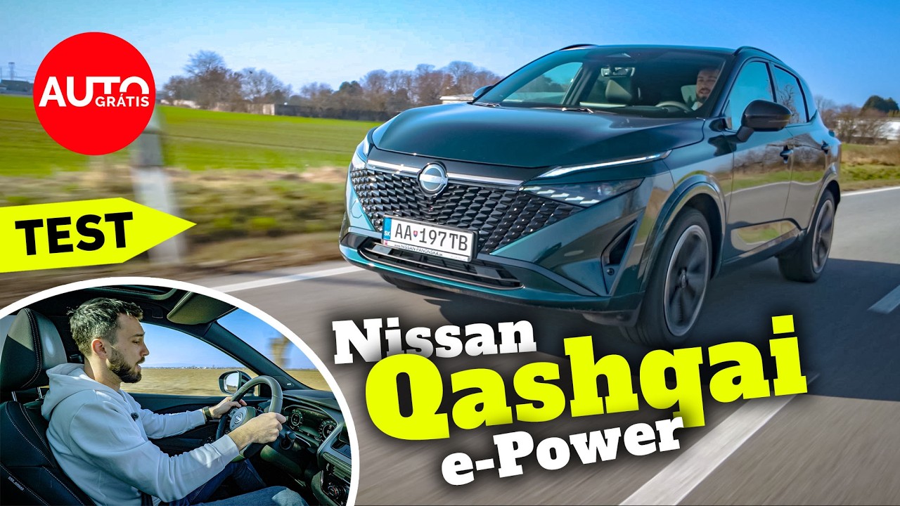 Nissan Qashqai e-Power: Tankuje benzín, jazdí ako elektromobil. Ako to?