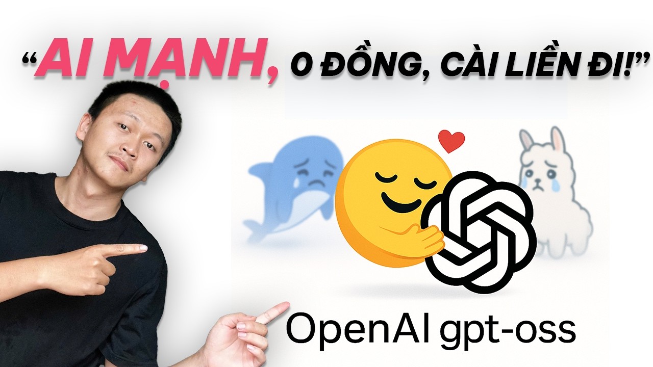 CÀI GPT-OSS: ChatGPT Miễn Phí, Chạy Local, Bảo Mật 100%!