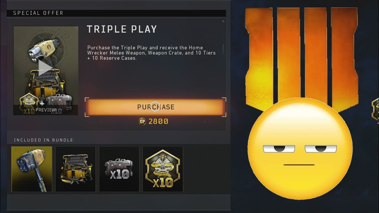 $30 Micotransaction New Standard in BlackOps 4?