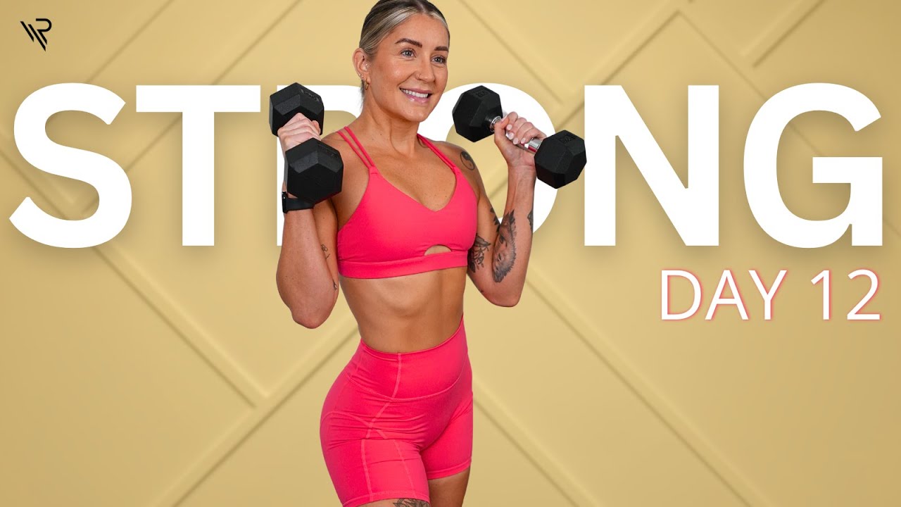 Day 12: Lower Body HIIT | Strength & Conditioning (No Repeats) | 28 Day Dumbbell Strength Series