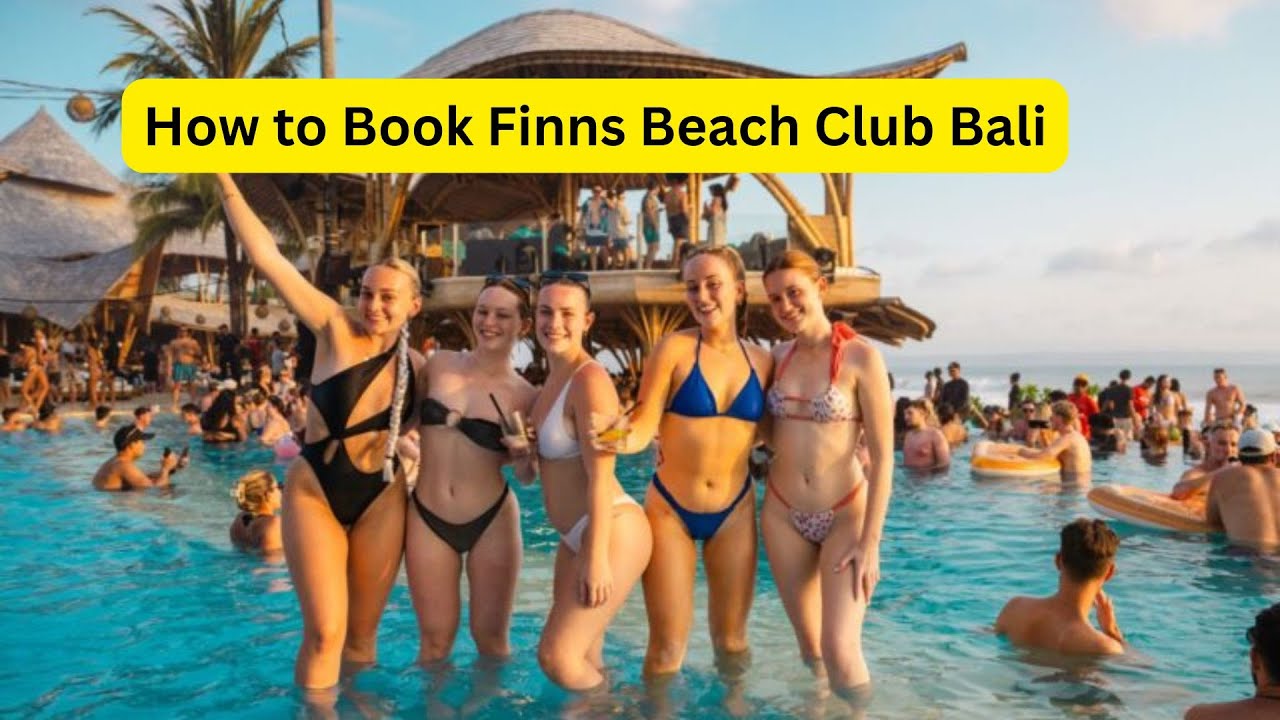 Как забронировать Finns Beach Club Bali