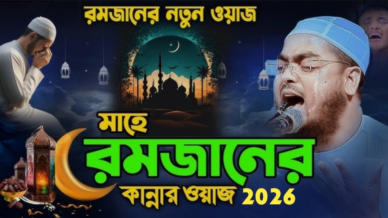 মাহে রমজানের কান্নার ওয়াজ।হাফিজুর রহমান সিদ্দিকী।  37923