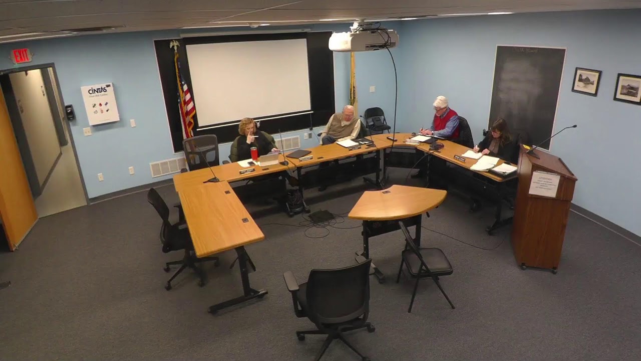 Select Board Meeting, January 12, 2026