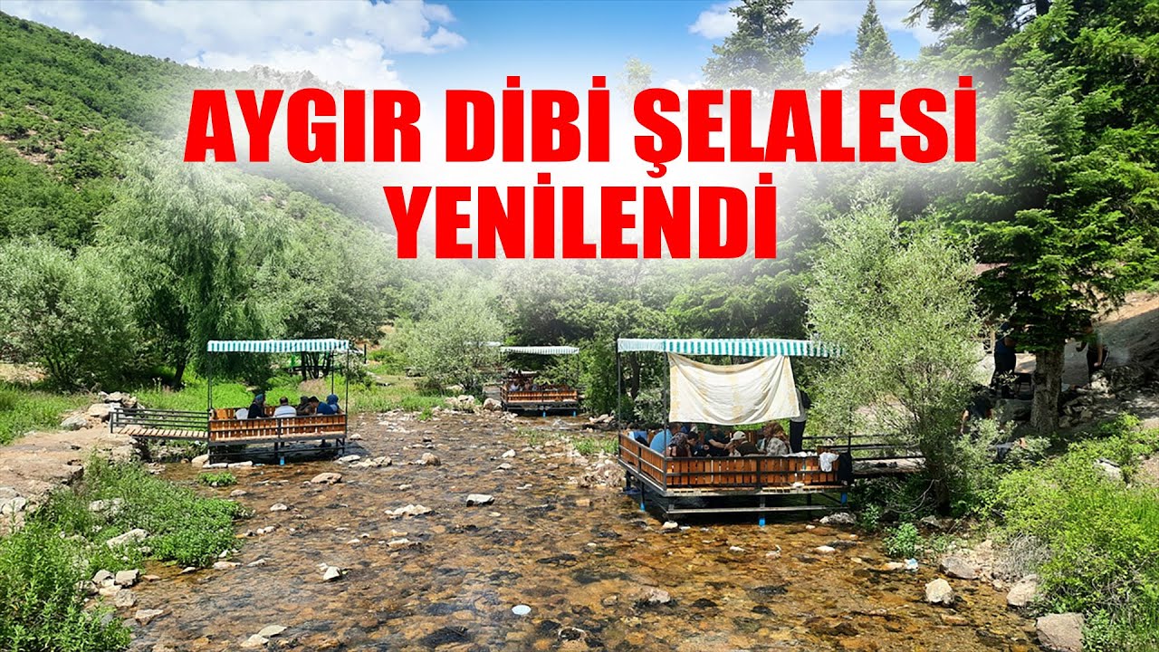 Konya'nın doğal güzelliği Aygırdibi Şelalesi yenilendi! (Aygır Şelalesi nerede?)
