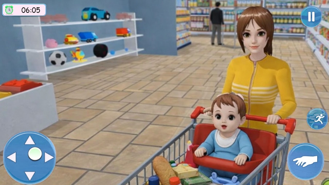 Anime Mother Happy Family Life #4 | Virtual Life Simulation Gameplay | Android Game