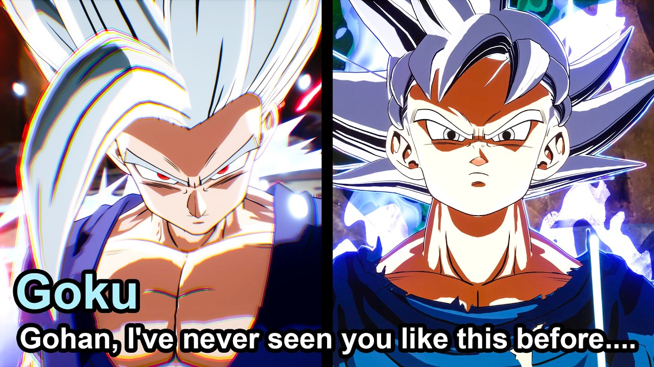 All Beast Gohan Unique Character Interactions Intro Dialogues | Dragon Ball Sparking Zero DLC