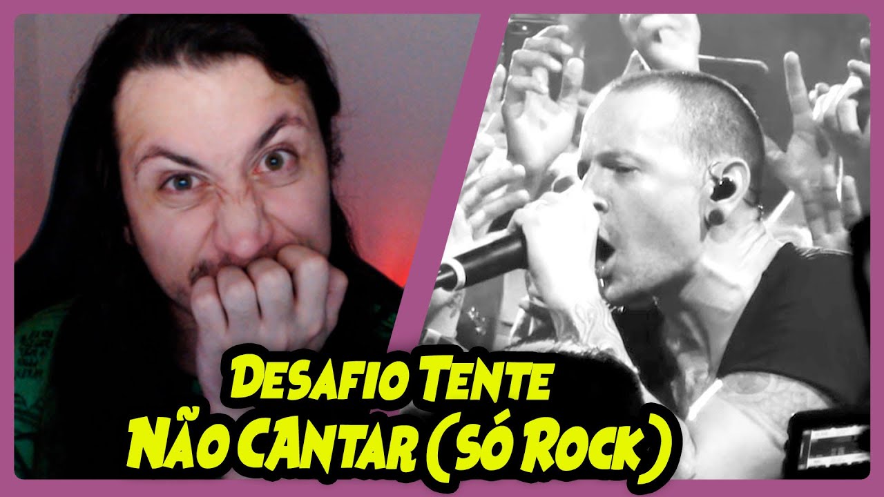 DESAFIO TENTE NÃO CANTAR VERSÃO ROCK | REACT DO MORENO