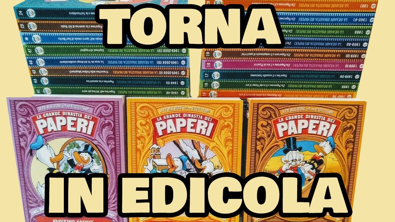 La Grande Dinastia dei Paperi (Carl Barks) TORNA in EDICOLA!