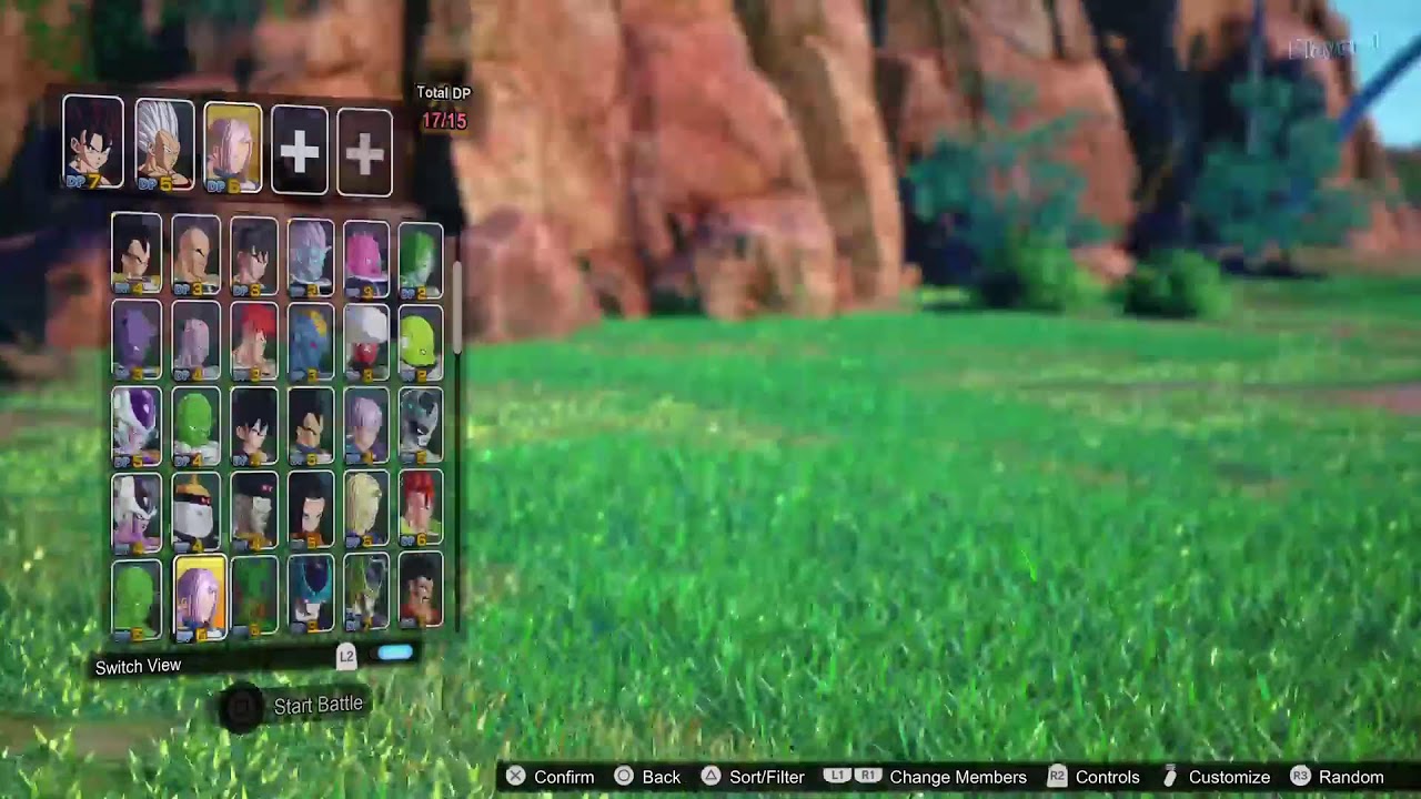 DBZ Sparking Zero Solo Play