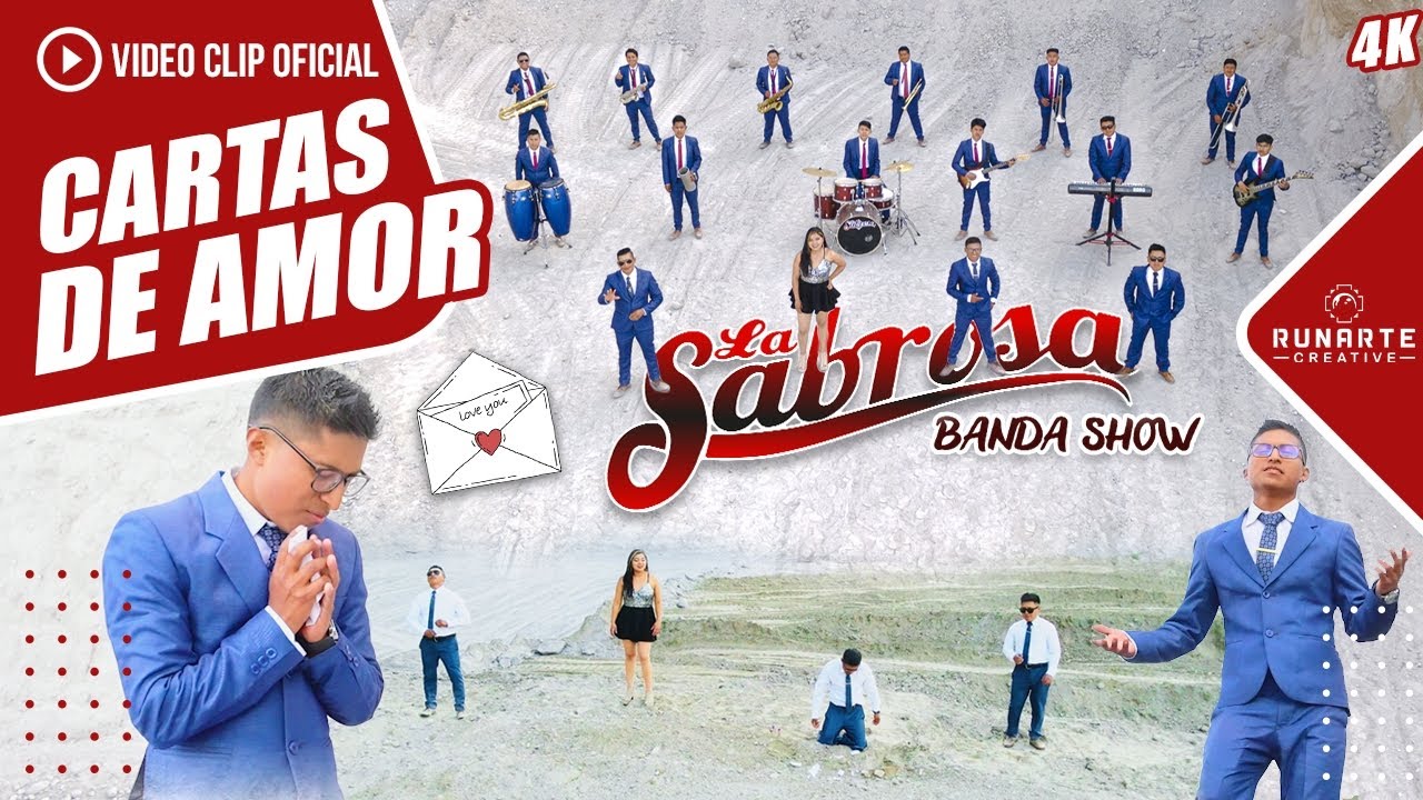 CARTAS DE AMOR - LA SABROSA BANDA SHOW (VIDEO OFICIAL 4K)