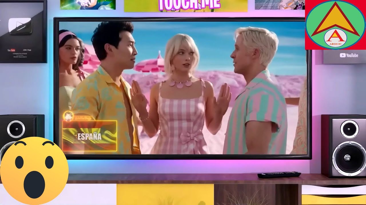 [#158 REACCIÓN] Jeffar Vlogs | Comparación de DOBLAJES - BARBIE La película Trailer 2023