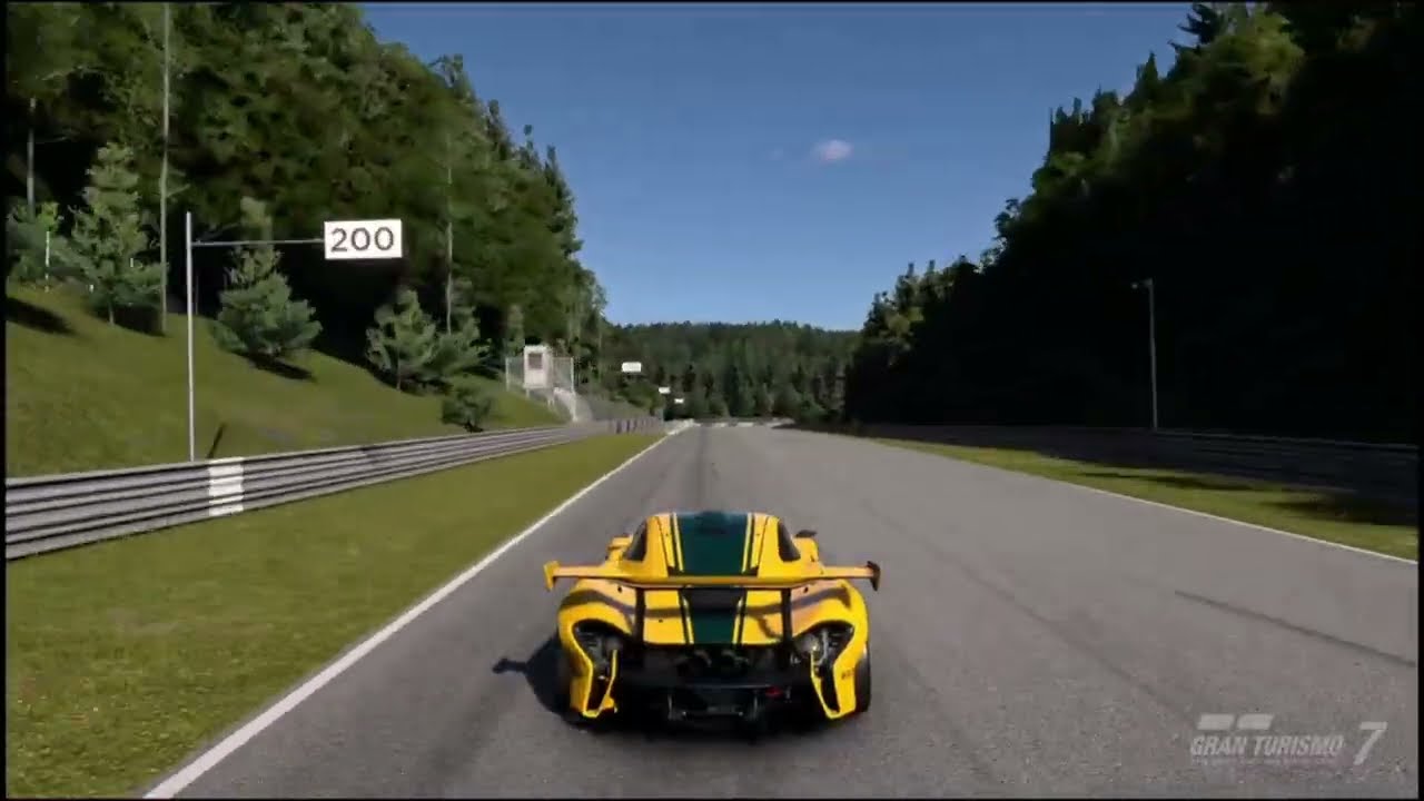 GT7 McLaren P1 - GTR Red Bull Ring prova a tempo