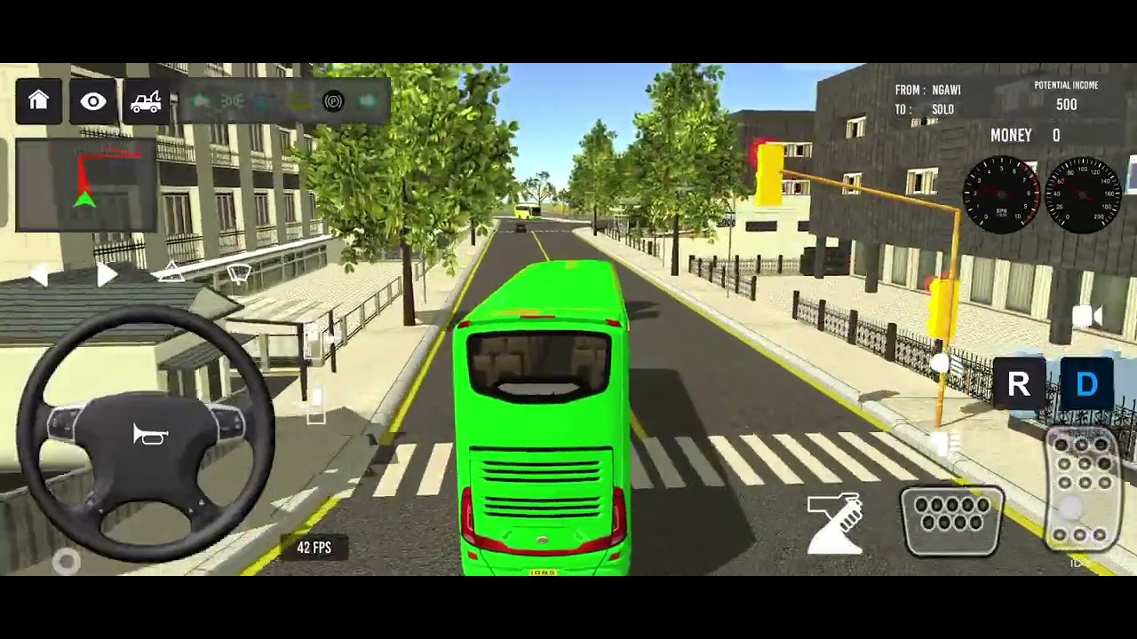 euro coach bus simulator 😱🚌 || new coach bus simulator part- Android gameplay