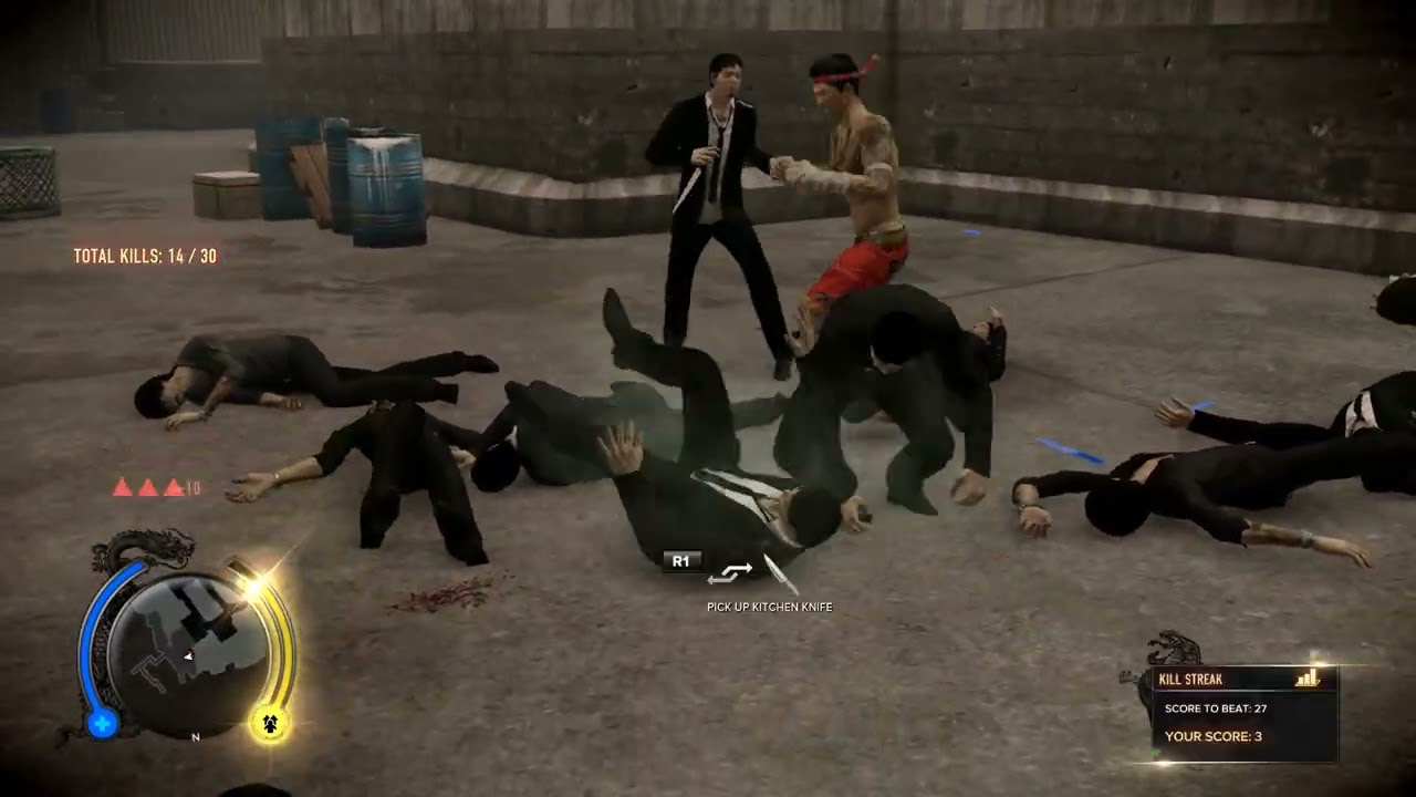 Sleeping Dogs Definitive Edition - Death by a Thousand Cuts - No Damage (Muay Thai Outfit)